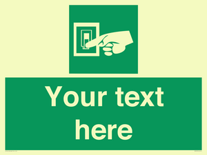 Custom Light Switch Sign